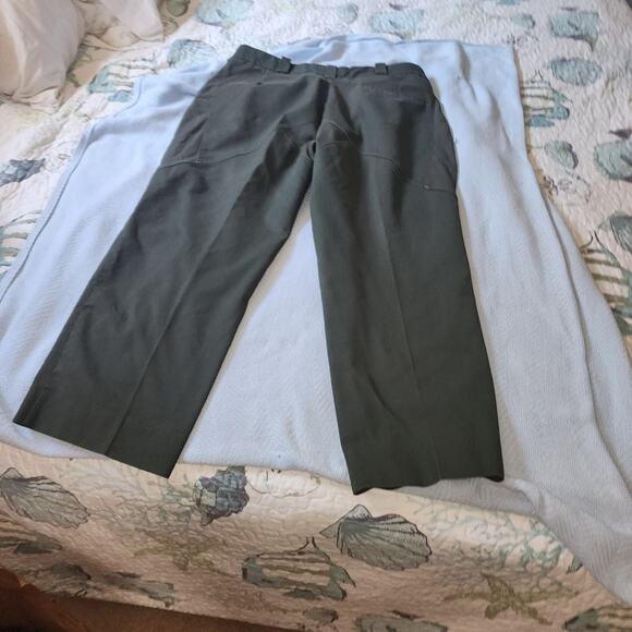 VF IMAGEWEAR EUC MENS SIZE 36 COOL-FLEX HARACE GREEN KHAKI JEANS - Picture 7 of 11